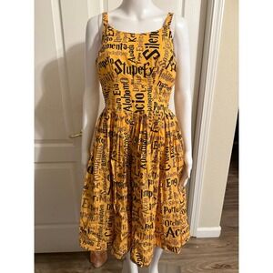 Sarsparilly -Dress Harry Potter -Midi Women's Size S with Pockets-RARE